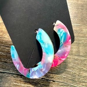 Acrylic earrings